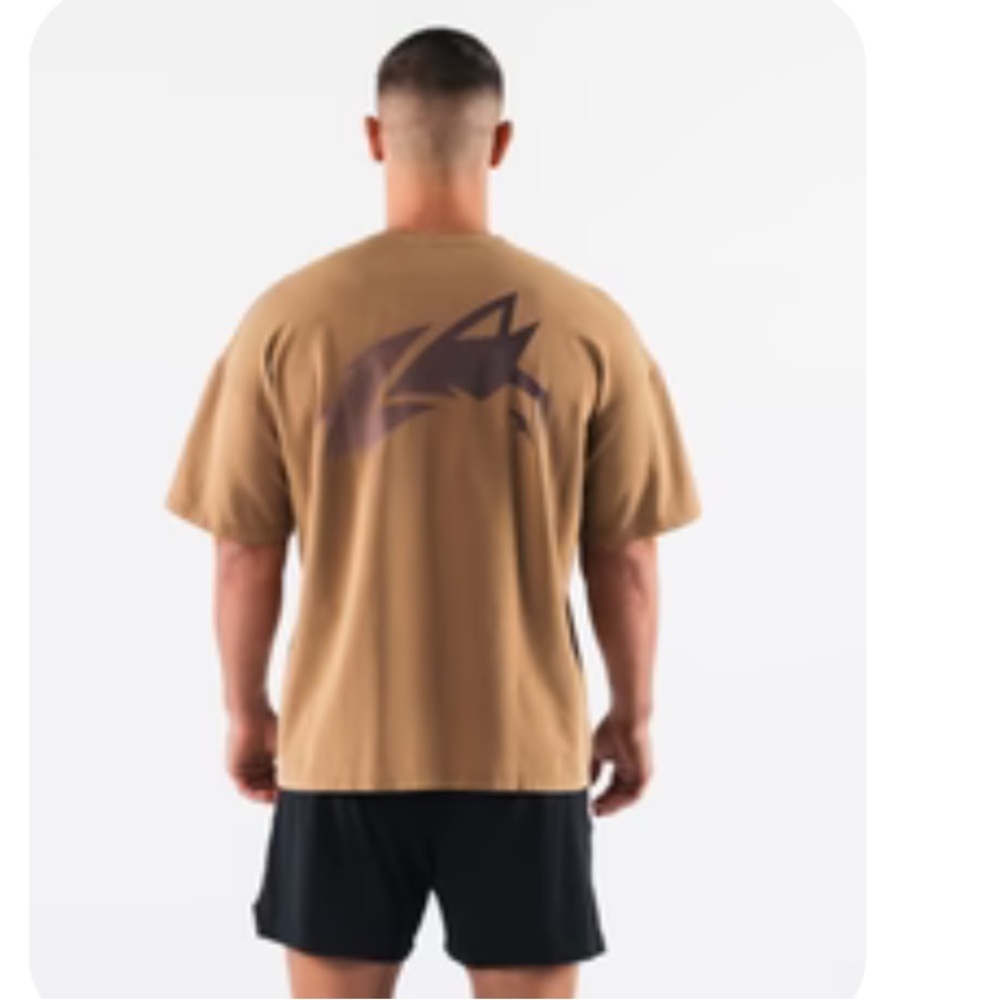 Alphalete Tan Graphic Tee
